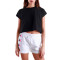 Camiseta 222 Banda 10 Lavars Mujer Black/Raspberry/Ocean Dk