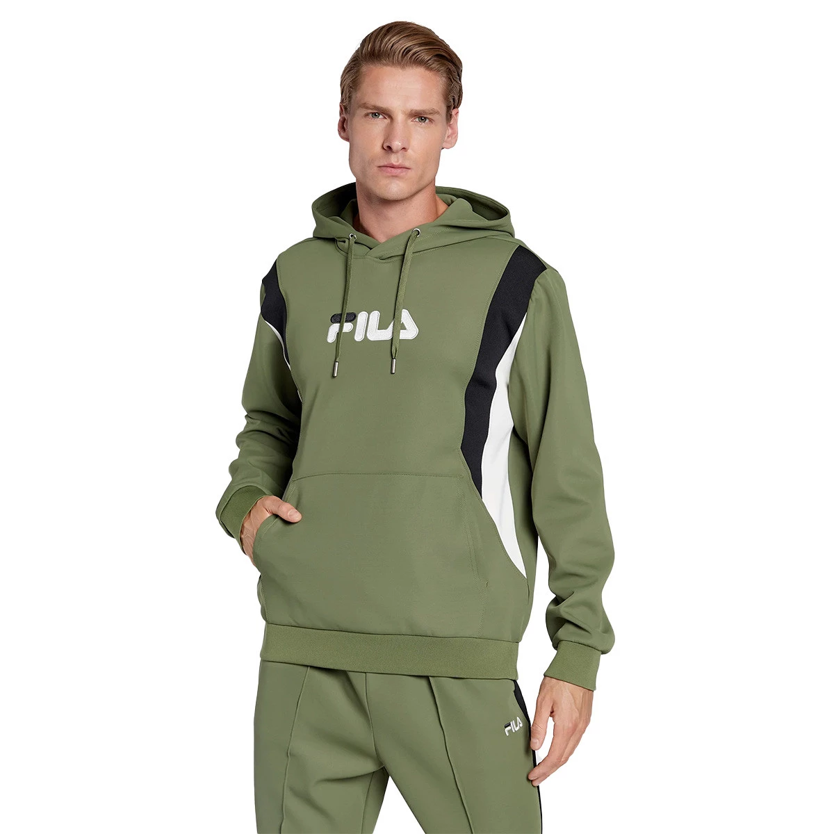 Fila green top sweatshirt