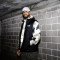 Sudadera Chivasso Elongated Hoody Aop Green Smoke Batic Aop