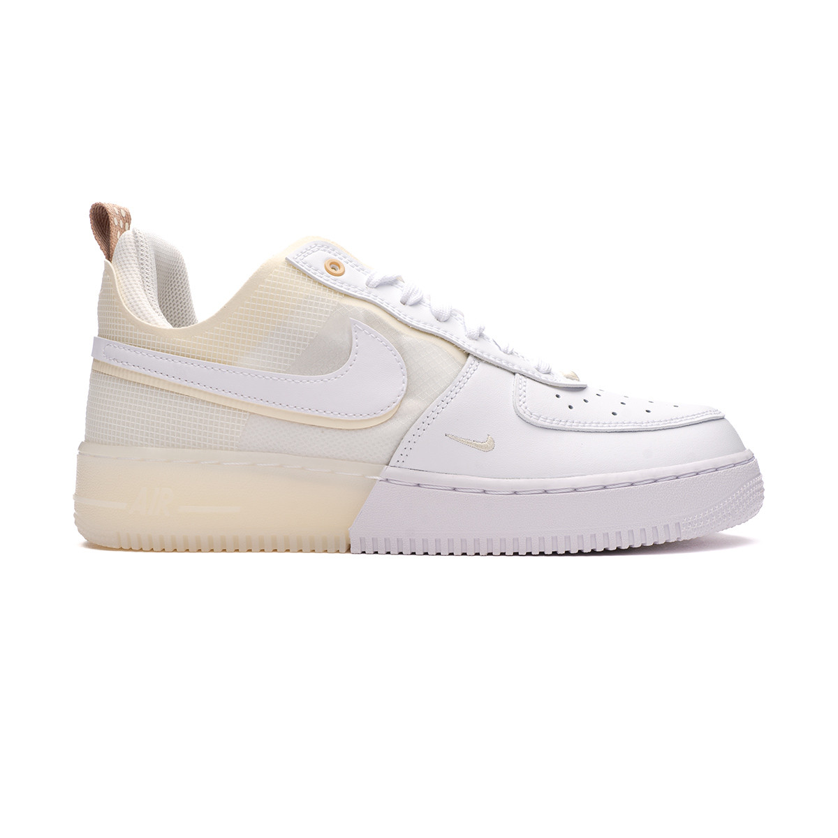 Químico antes de grupo Zapatilla Nike Air Force 1 React White - Fútbol Emotion