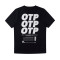 Camiseta Fraction Slim Fit Black