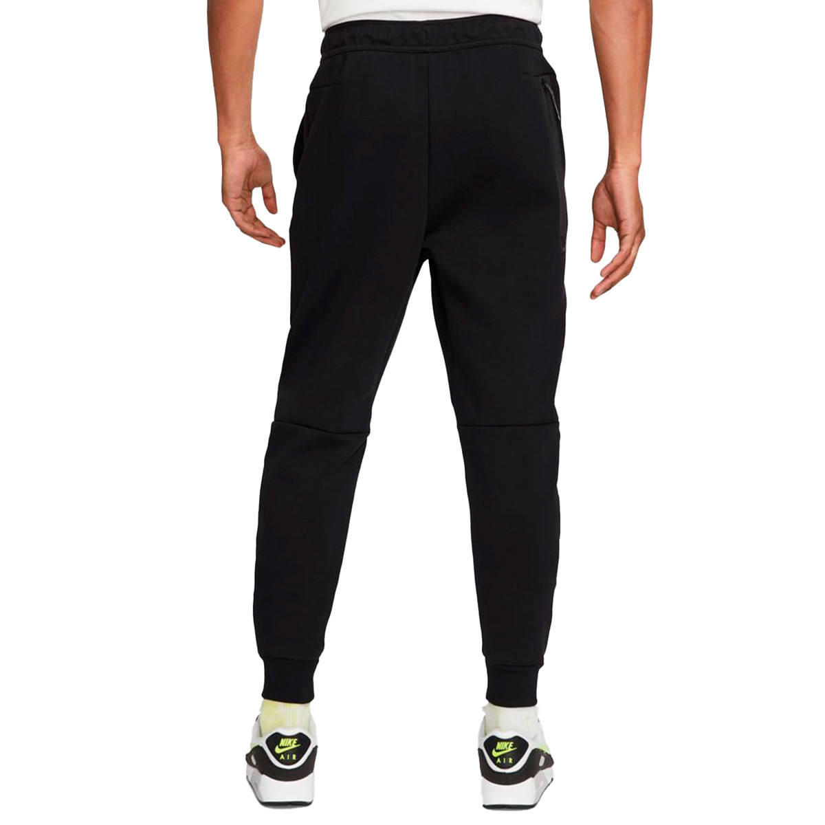 Pantalón Nike Tech Fleece Overlay Black-Black Fútbol Emotion