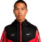 Chaqueta Sportswear Repeat Swoosh Polyknit Light Crimson-Black