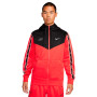 Sportswear Repeat Swoosh Polyknit Svijetlo grimizno-crna