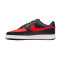 Zapatilla Court Vision Low Black-Univ Red-White