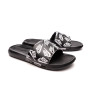 Victori One Slide Print Black-White-Black
