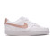 Zapatilla Court Vision Low Next Nature Mujer White-Pink Oxford