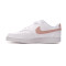 Zapatilla Court Vision Low Next Nature Mujer White-Pink Oxford