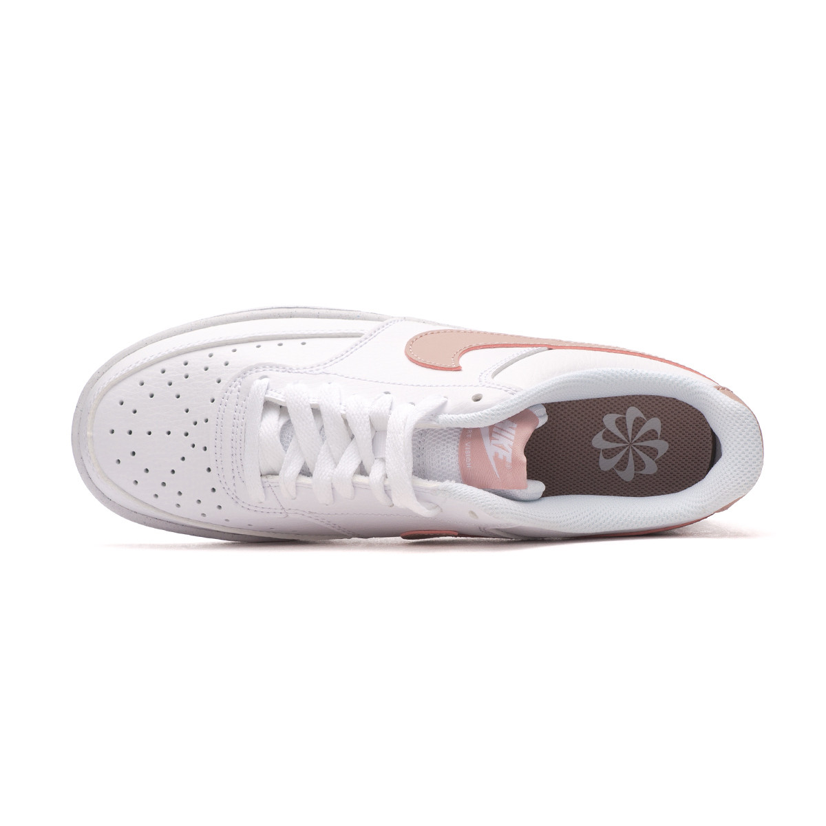 Nike Court Vision Low Next Nature Mujer White-Pink Oxford - Fútbol Emotion