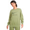 Sudadera Sportswear Air Fleece Mujer Alligator-Medium Olive