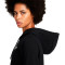 Sudadera Sportswear Club Fleece Mujer Black-White