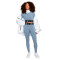 Malla Sportswear Club Mujer Ashen Slate-Black