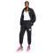 Pantalón largo Sportswear Essentials Woven Hbr Mujer Black-White