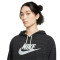 Sweatshirt Nike Sportswear Gym Vintage Graphics Mulher