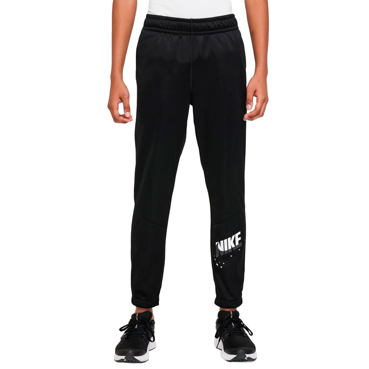 Pantalón Nike Therma-Fit Niño Black-White Fútbol Emotion
