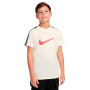 Sportswear Repeat Swoosh Niño Sail-Light Crimson