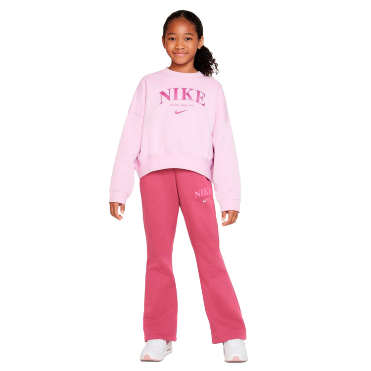 sudadera nike air rosa