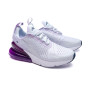 Air Max 270 Niño Pure Platinum-Metallic Silver