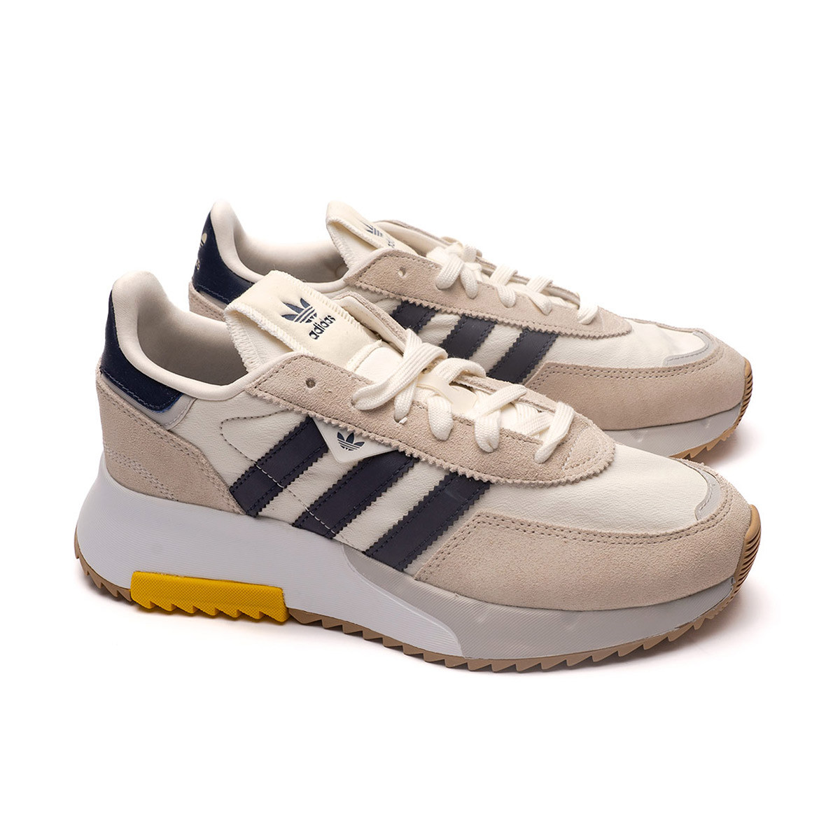 Zapatilla adidas white-Shadow navy-Hazy yellow - Emotion