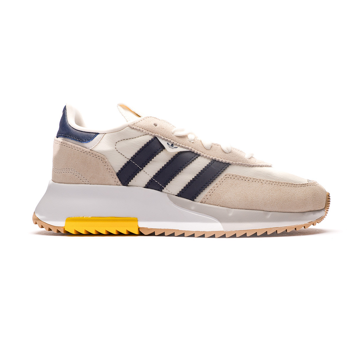 izquierda Amabilidad Costa Zapatilla adidas Retropy F2 Off white-Shadow navy-Hazy yellow - Fútbol  Emotion