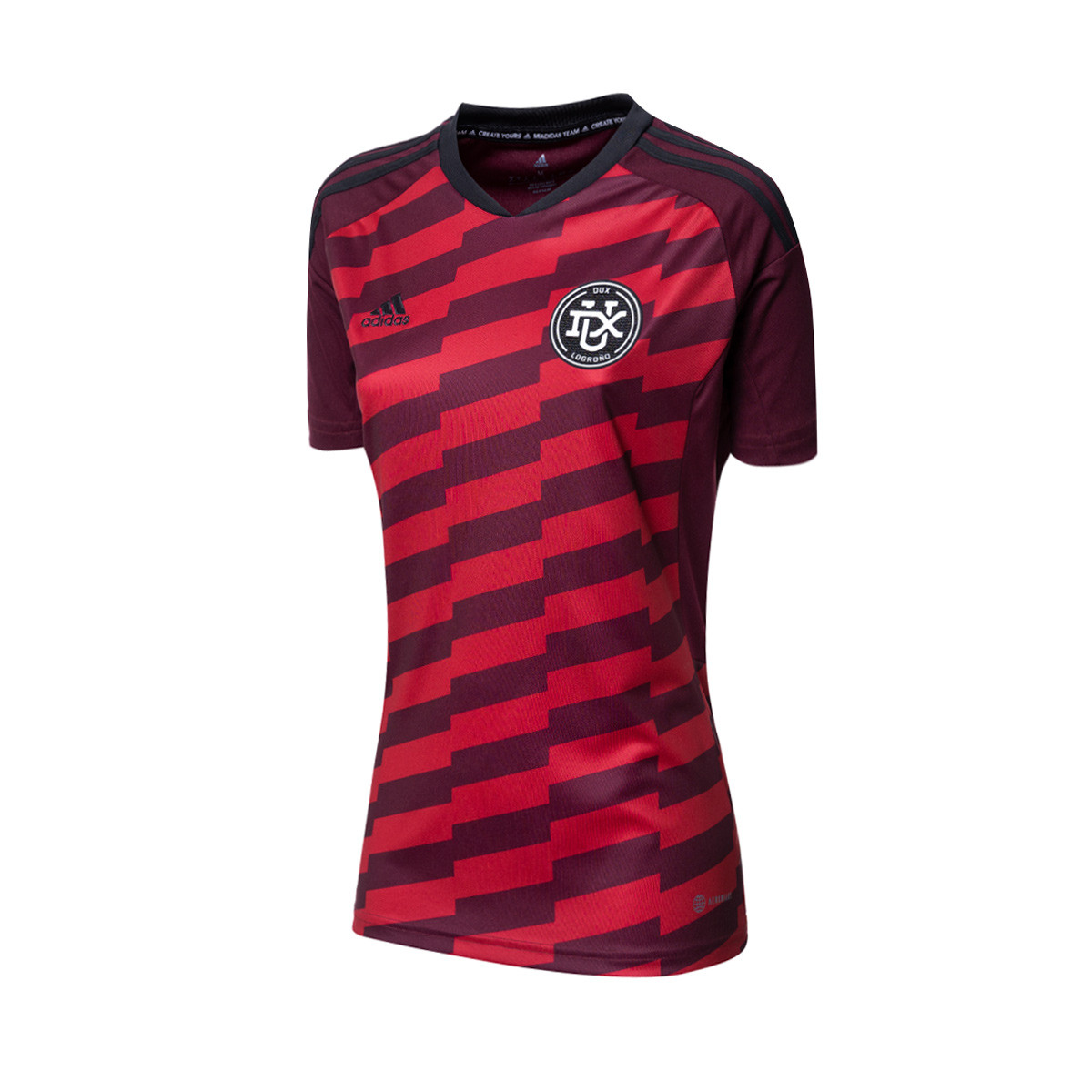 Camiseta adidas DUX Logroño Equipación 2022-2023 Mujer Maroon-Victory Red - Emotion