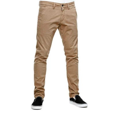 Flex Tapered Chino Dark Sand Lange Hosen