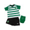Conjunto Sporting Clube de Portugal Primera Equipación Stadium 2022-2023 Bebé Green-White
