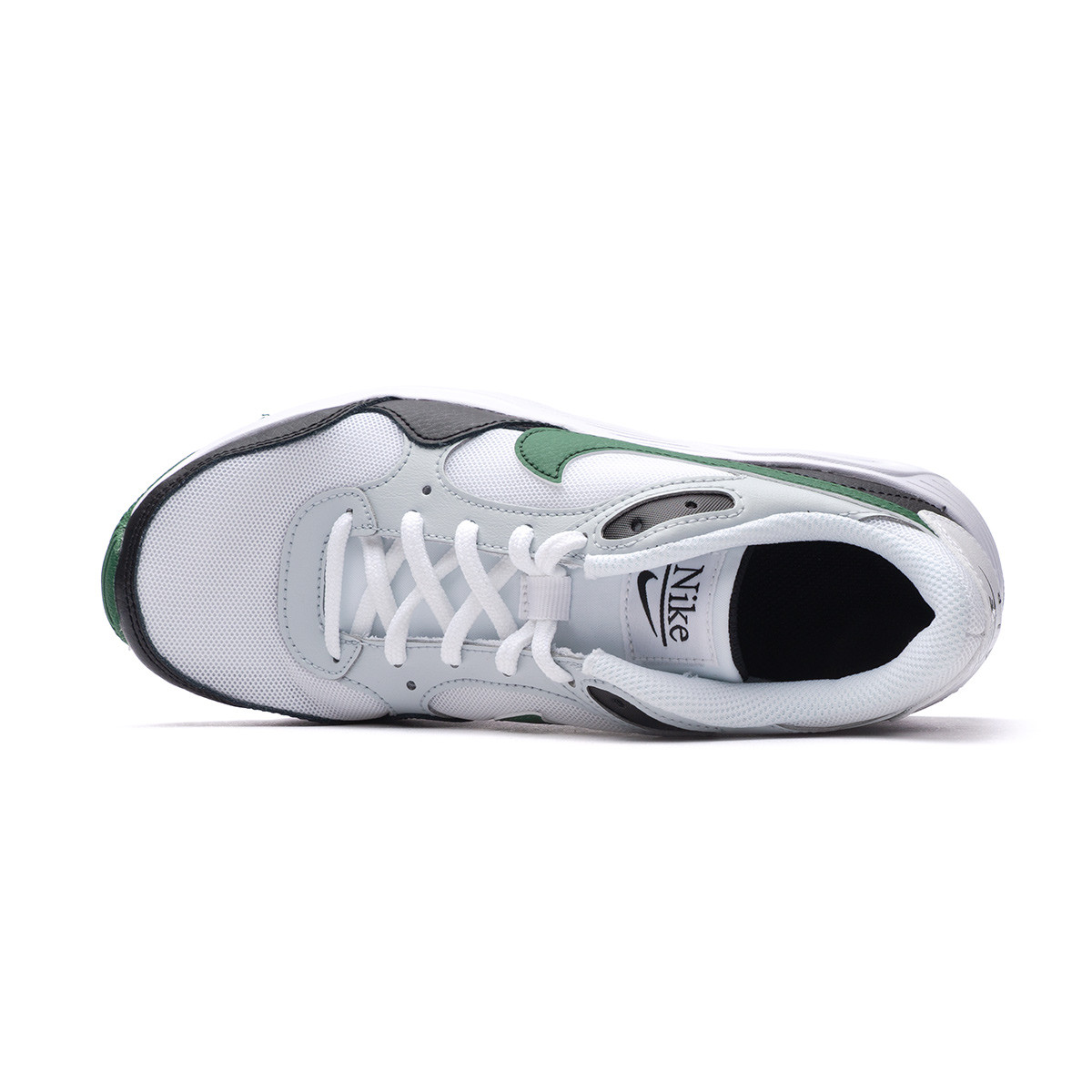 Zapatilla Nike Air Max Niño White-Green-Black - Fútbol Emotion