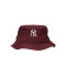 Gorra Bucket New York Yankees Darkmaroon