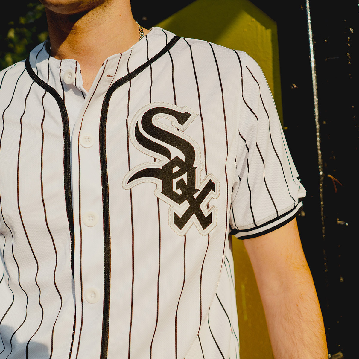 Jersey Fanatics Chicago White Sox White - Fútbol Emotion