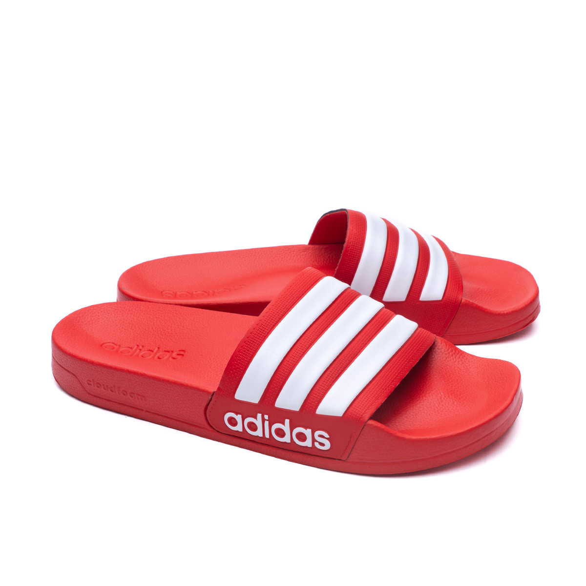 Chanclas Adilette Shower Rojo - Fútbol Emotion