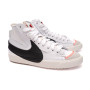 Blazer Mid '77 Jumbo White-Black-White-Sail-White-Orange