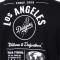 Camiseta MLB Los Angeles Dodgers Backer Jet Black