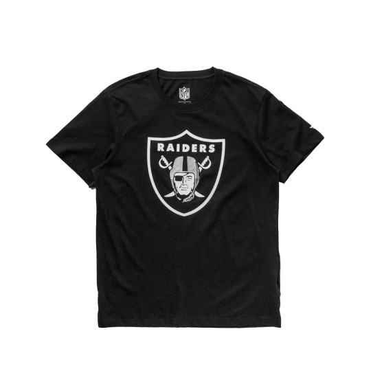 Jersey Fanatics Mid Essentials Crest Las Vegas Raiders Black Fútbol