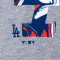Camiseta Marble Los Ángeles Dodgers Grey