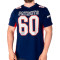 Camiseta Value Franchise Poly Mesh Supporters Jersey New England Patriots Navy
