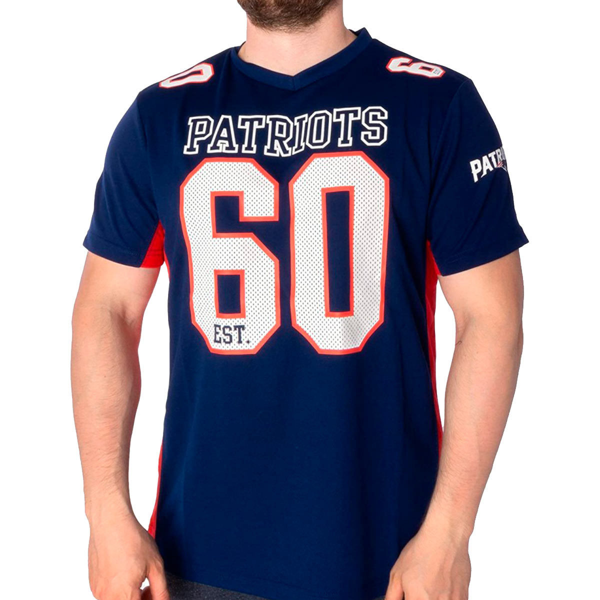 Fanatics Value Franchise Poly Mesh Supporters Jersey New England Patriots Navy - Emotion