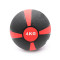 Balón Medicinal New de 4 kg Negro-Rojo