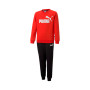 Logo Sweat Suit Niño Red