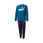 Logo Sweat Suit Blue