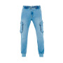 Reflex Rib Cargo Light Blue Grey Wash