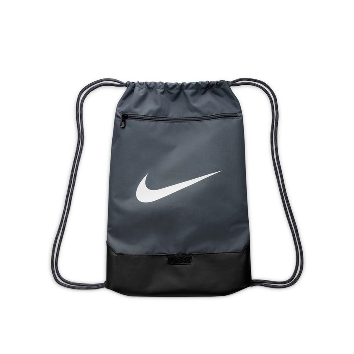 Bolsa Nike Gym Sack Sportswear Brasilia 9.5 Grey-Black-White - Fútbol Emotion
