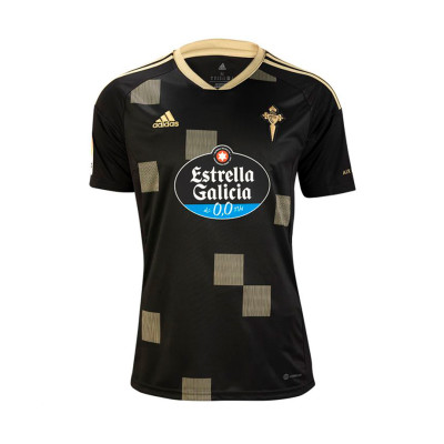 Camiseta adidas RC Celta Segunda Equipación 2022-2023 Niño Black - Fútbol Emotion