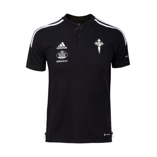harina Antibióticos herida Polo shirt adidas RC Celta de Vigo Fanswear 2022-2023 Black - Fútbol Emotion