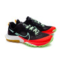 Air Zoom Terra Kiger 8 Mujer Velvet Brown-Enamel Green-Bright Crimson