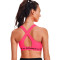 Sujetador Crossback Mid Mujer Pink