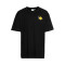 Camiseta Chest Signature Smiley Print Black/Yellow Black