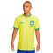 Camiseta Brasil Primera Equipación Match Mundial Qatar 2022 Dynamic Yellow-Green Spark-Paramount Blue