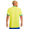 Camiseta Brasil Primera Equipación Match Mundial Qatar 2022 Dynamic Yellow-Green Spark-Paramount Blue