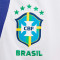 Pantalón corto Brasil Segunda Equipación Stadium Mundial Qatar 2022 White-Paramount Blue-Green Spark
